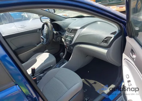 2017 Hyundai Accent Se из США, поврежденный, VIN KMHCT4AE5HU294582